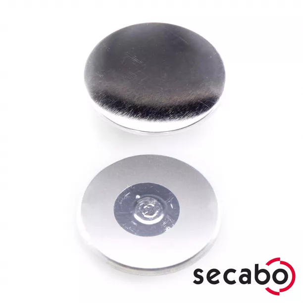 Blanco magnetische badges Secabo