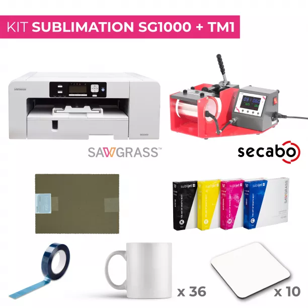 Sublimatiekit Sublimation SG1000 + TM1
