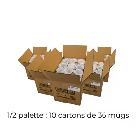 1/2 pallet sublimeerbare mokken AAA 11oz/325ml