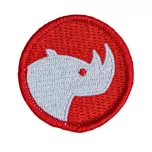 Geborduurd embleem